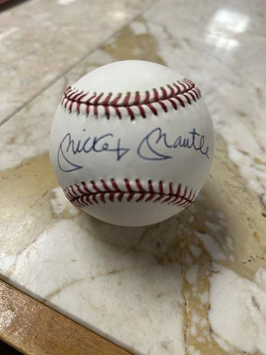 MICKEY MANTLE SIGNED 1994 World Series Baseball COA THE SCOREBOARD-GOLDIN