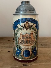 Yale University Mettlach Beer Stein Tankard - Mold 1909 - New Haven, Connecticut