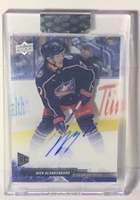 2022-23 UD Clear Cut Rookie Autograph # CC-NB Nick Blankenburg