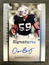 2006 Upper Deck Rookie Debut #233 Darnell Bing Rookie RC Auto Autograph Card. rookie card picture