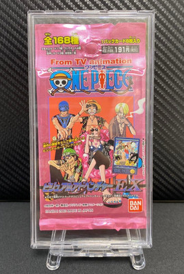 One Piece Carddass Visual Adventure EX Sealed Booster Pack Japanese Sealed