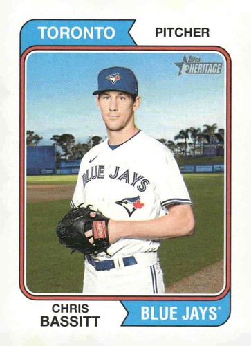 2023 Topps Heritage #106 Chris Bassitt | Baseball Card