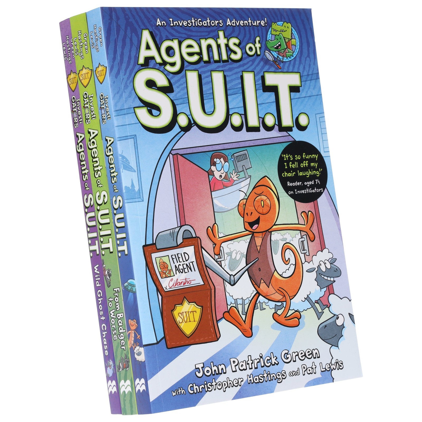 InvestiGators: Agents of S.U.I.T. Series 3 Books Set - Ages 7-11 - PB