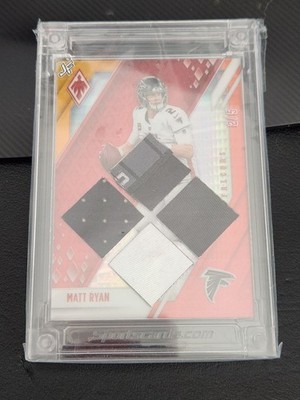2022 Jersey Fusion Matt Ryan Multi-Swatch Card,  S#/5.