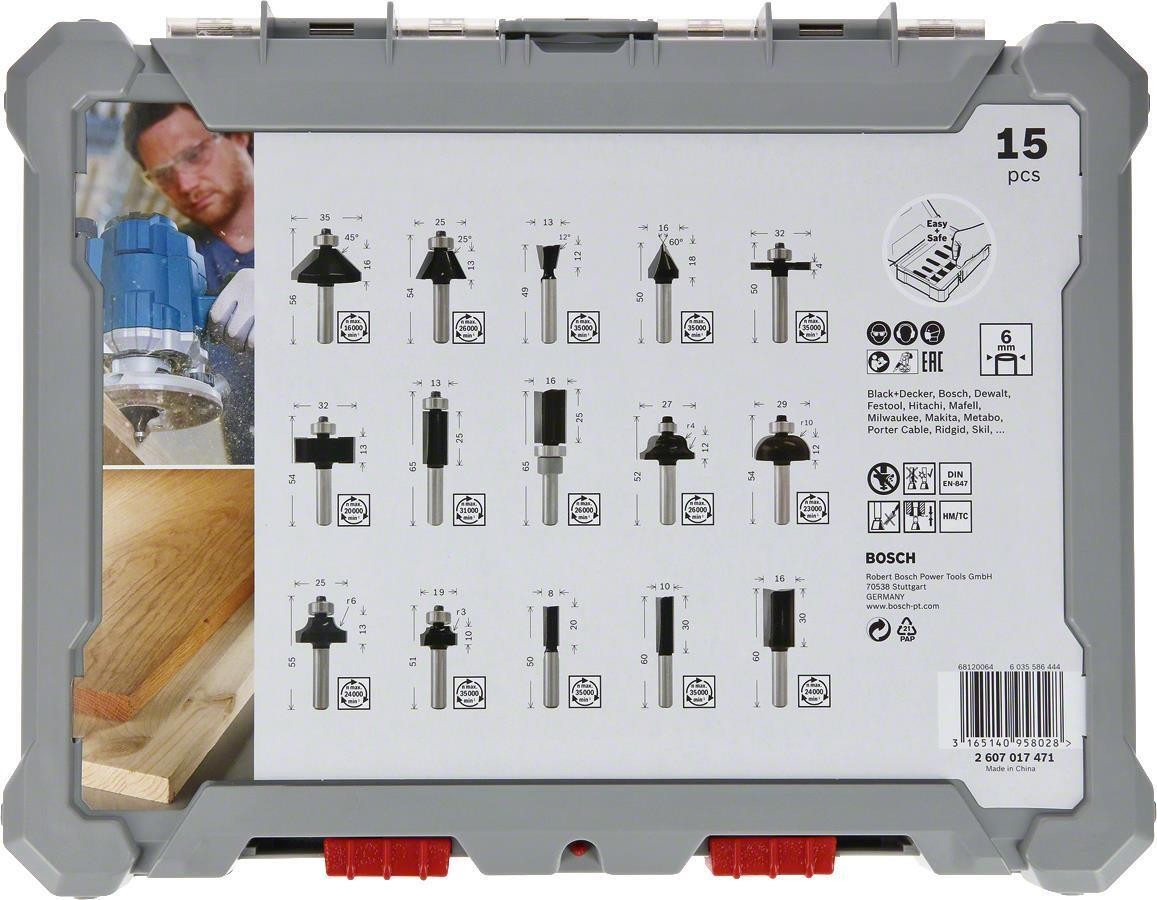 Recensione Bosch 2607017471: Set Frese Professionali per Legno 6mm - 3