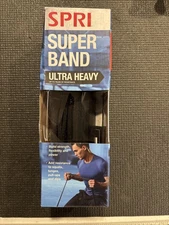SPRI Súper Resistance Band ULTRA Heavy 75 LBS 40" x 1” Strength Exercise Fitness