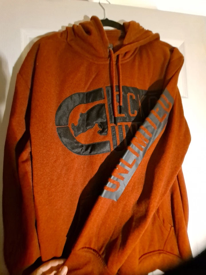 Chándal Ecko Unltd 1972 rojo bordado con capucha y joggers para hombre grande Foto 4 de 4