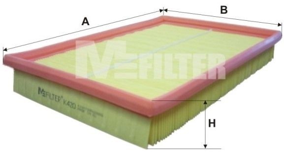 Fits MFILTER K 420 Air Filter  ⭐UK Stock⭐