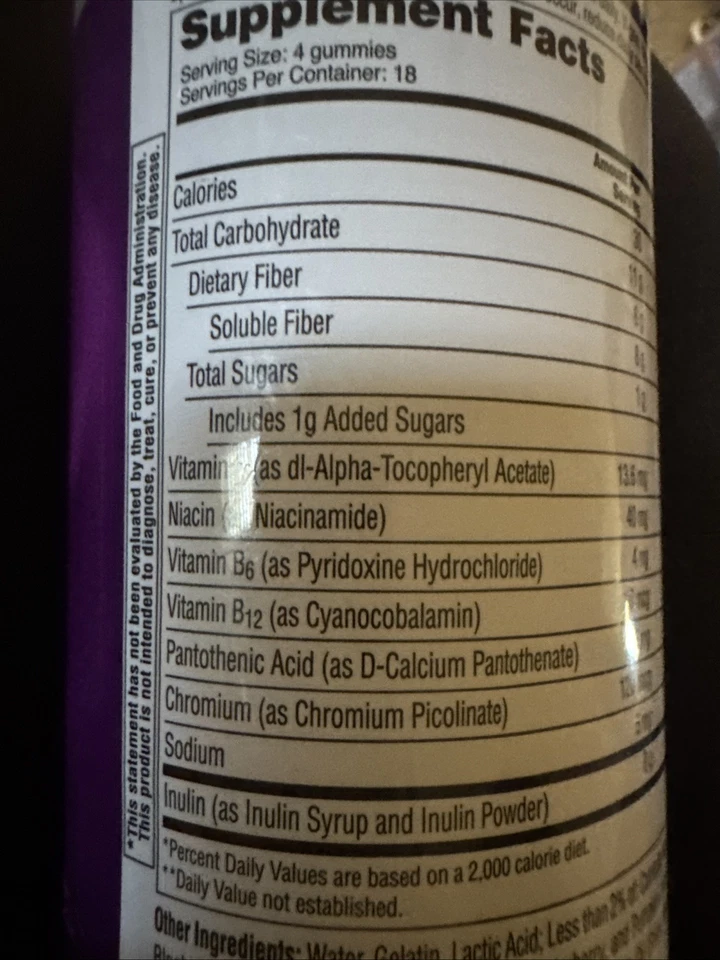 Mirafiber Gummies Gut Experts en Miralax | 8G de fibra prebiótica diaria 26/06 Foto 3 de 4
