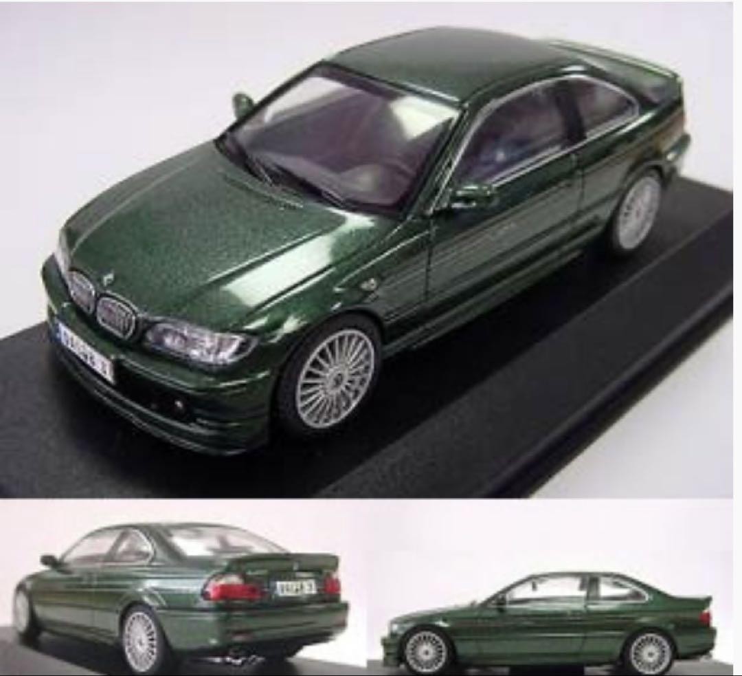 Kyosho 1/43 BMW Alpina B3 S Coupe E46 Green Metallic Model Car | eBay