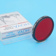 HOYA 49mm INFRARED (25A) GLASS FILTER IN IT'S CASE #AE002