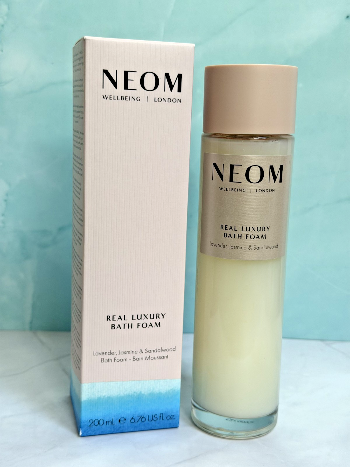 Neom Organics Real Luxury Bath Foam with Lavender, Jasmine & Sandalwood New - Image 5