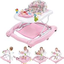 Foldable Baby 5-in-1 Activity Walker - Rocker, Activity Center, Bouncer, Seat...