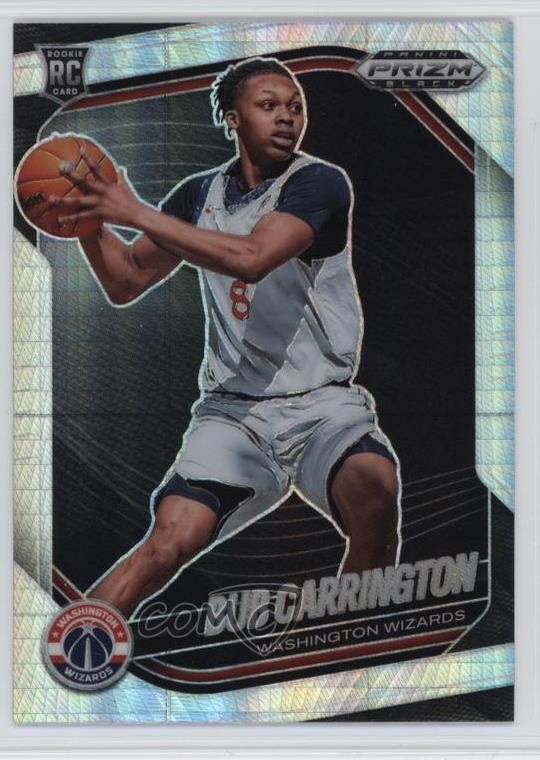 2024-25 Panini Prizm Black Hyper Prizm Bub Carrington #92 19l7