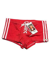 Mens Swimwear Sauvage Lace-Up Square Cut Swim Short Size 32