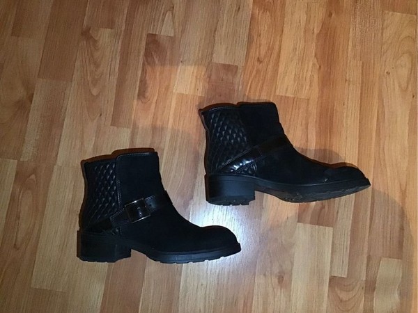 Men Hogan Boots Black Nubuck 38