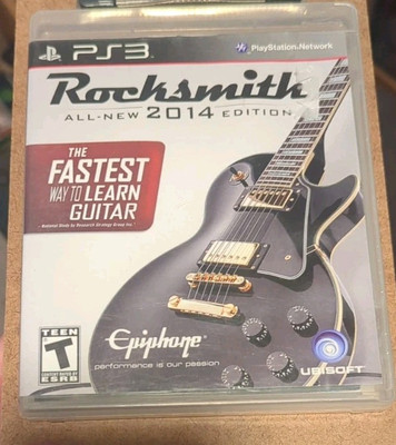 Rocksmith 2014 Edition PlayStation 3 PS3