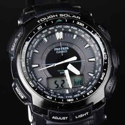 CASIO PROTREK PRW-5100YT Funk Solar Herrenuhr 48mm Armbandfrei