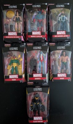 Marvel Legends THE VOID BAF Complete Wave 7 POWER PRINCESS CRYSTAR VISION New