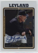 2005 Topps Retired Signature Edition Auto Jim Leyland #TA-JL Auto HOF 0lm