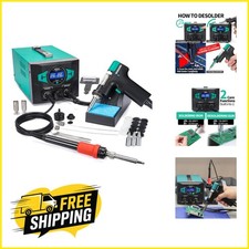 Professional 948D III Soldering Iron Desoldering Station - 3 Nozzles Included