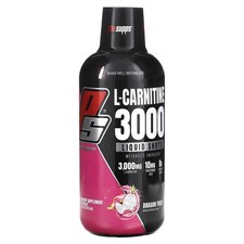 L-Carnitine 3000, Liquid Shots, Dragon Fruit, 16 fl oz 473 ml 