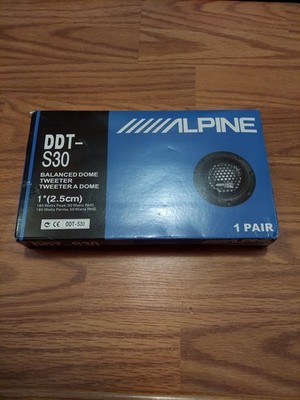 DDT-S30  /ALPINE Balanced Dome Tweeter 1 (25cm) 180W