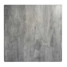 Dining Table Top Square Outdoor 700mm Commercial Cafe Bar Anti Scratch Cement