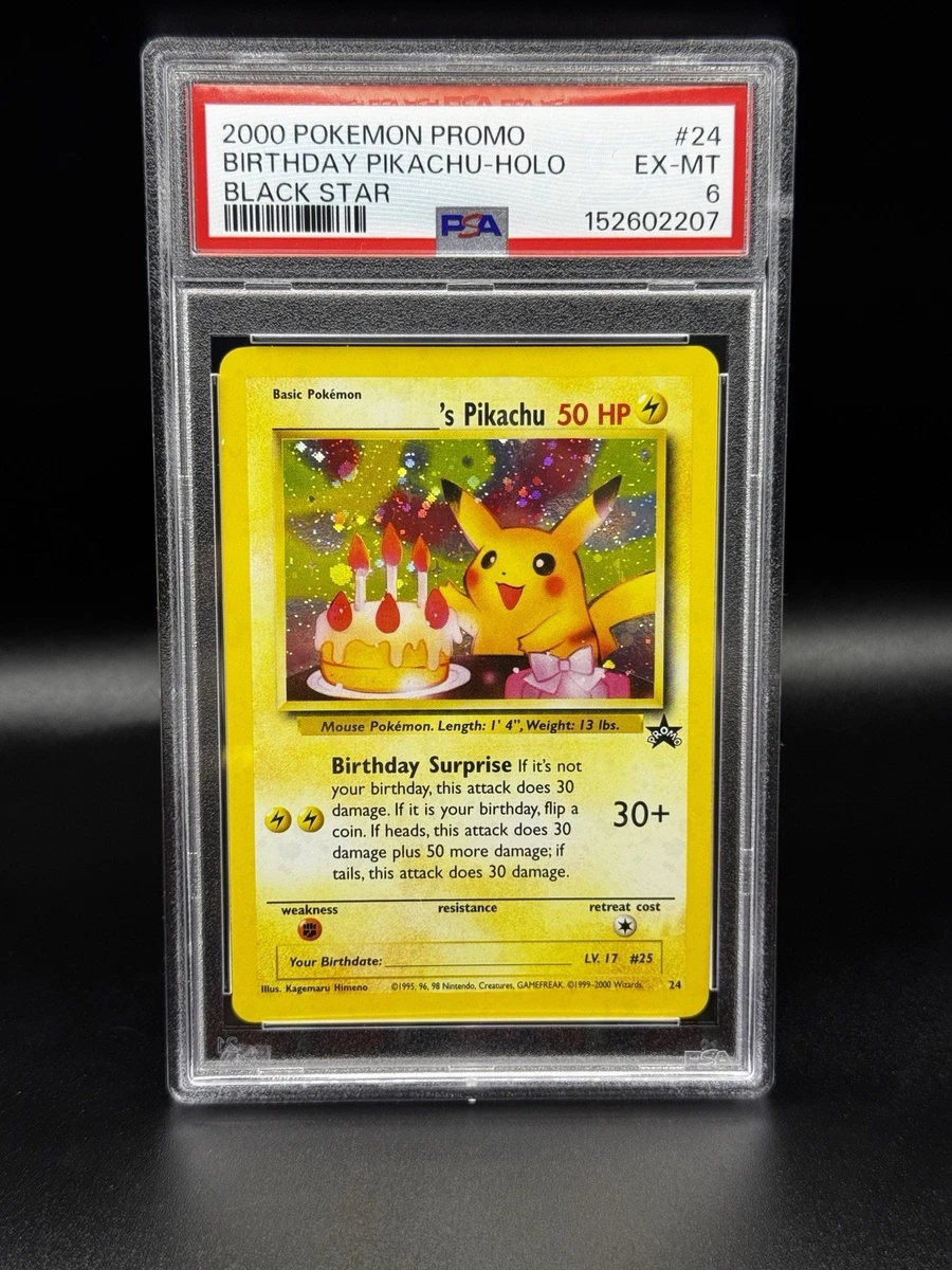 Pikachu Pokémon TCG Nintendo Professional Sports Authenticator