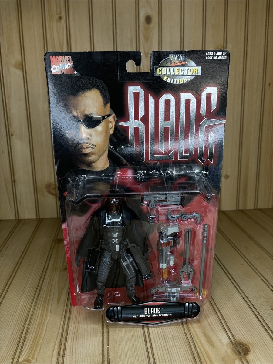 Toy Biz 1997 Marvel Studios Wesley Snipes Blade Anti-vampire