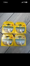 4 Rolls If Yellow Frog Tape 36mm. x 55m.