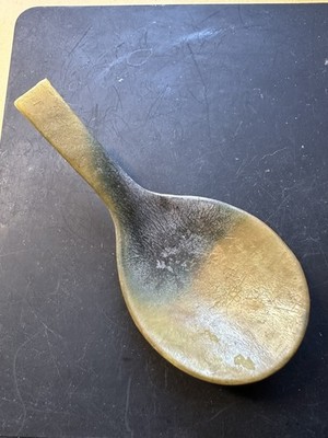 Green Catalin Bakelite Spoon Part For Repair Parts