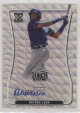 2020 Leaf Metal Draft Silver Wave Bayron Lora #BA-BL1 Auto 0ko