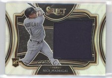 2021 Select Horizontal Rookie Jumbo Swatches Holo Prizm /150 Nick Madrigal 1ai1