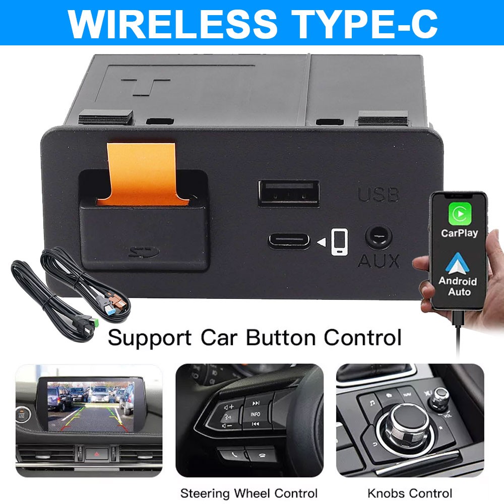 Wireless Carplay Android Auto interface Kits For Mazda MX-5 MX5