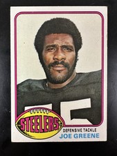 Topps 1976 Joe Greene #245 Pittsburgh Steelers NFL Football Base Set Card