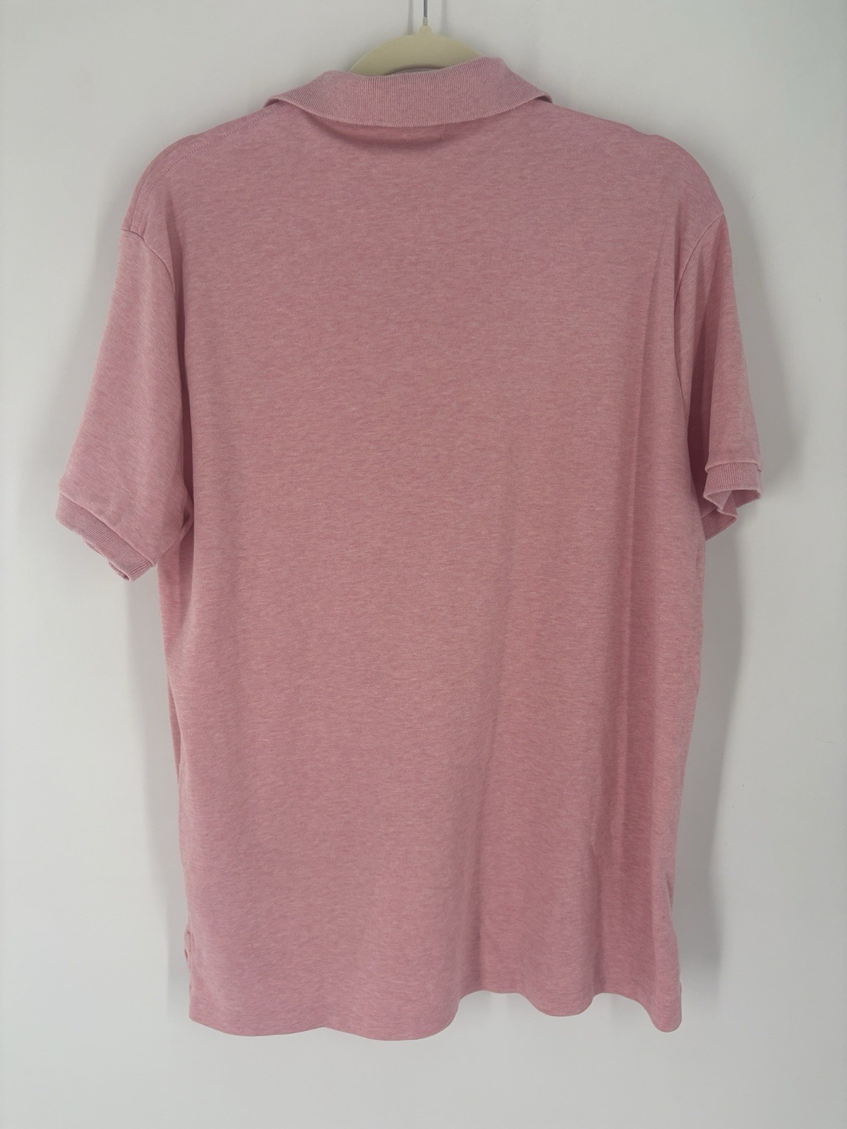 Polo Ralph Lauren Performance Shirt Uomo Rosa Classico Pony Manica Corta Polo L