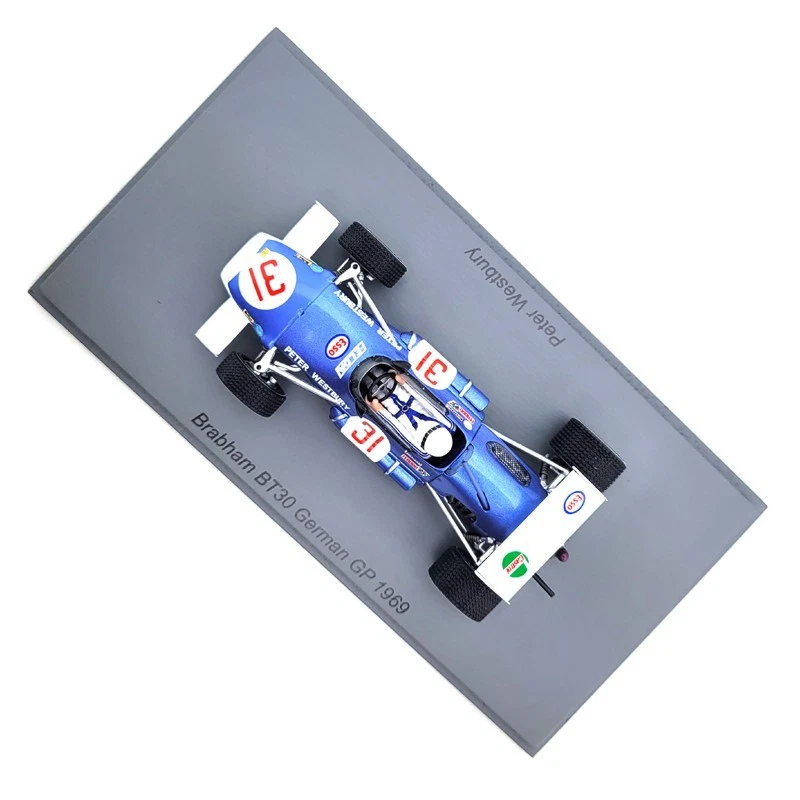 1969 Peter Westbury Brabham BT30 F2 GP di Germania - 1/43 Spark Models - Immagine 3 di 3