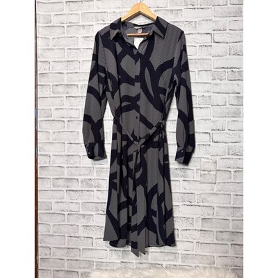 chinese dress ladies Kedera Womens Summer Striped Mini Dress V Neck 3/4 Sleeve Collared Dress  with Side Slit Business Casual at Amazon Women's Clothing store