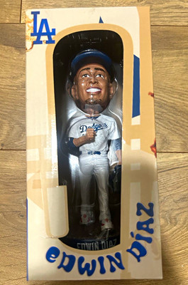 Budweiser Edwin Diaz #3 Los Angeles Dodgers Bobblehead LE w/ Box