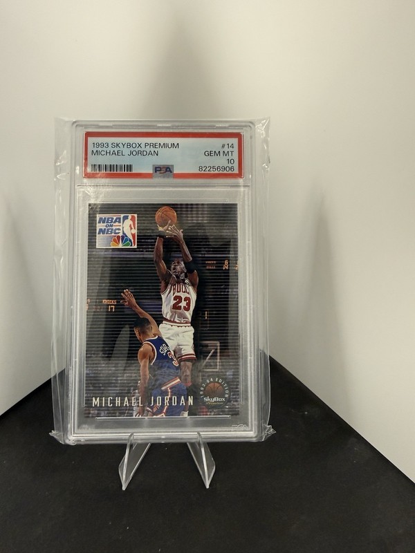 1993 Skybox Premium #14 Michael Jordan Chicago Bulls HOF PSA 10 GEM MINT