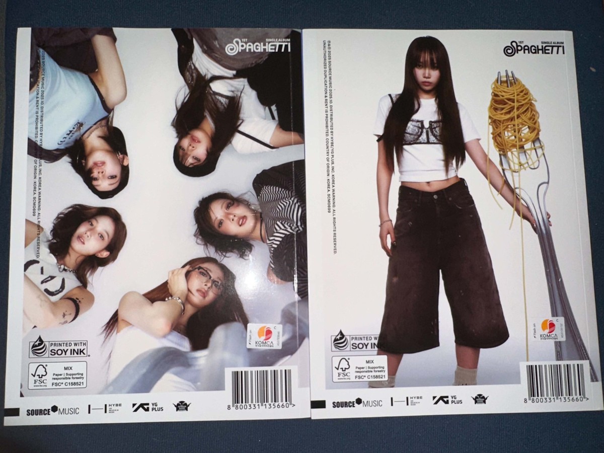 LESSERAFIM チェウォン SPAGHETTI weverse 直筆サイン LE SSERAFIM LESSERAFIM AUTOGRAPH SIGNED SPAGHETTI ALBUM CHAEWON