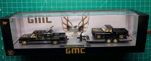 M2 Machines Hauler 1976 GMC Sierra 3500 & 1976 Sierra Grande 15 Custom R81 24-32