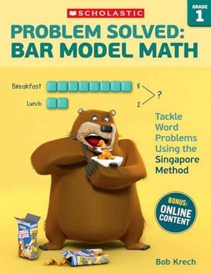 Problem Solved: Bar Model Math: Grade 1: - Paperback, by Krech Bob - Good o
