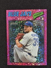 Topps 2026 Heritage Trey Yesavage #245 Blue Jays Rookie Sparkle