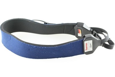 Hama Neopren Super Trageriemen Carrying strap Courroie blau