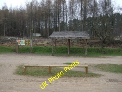 Foto 6x4 Schutz und Informationstafel, Sherwood Pines Forest Park Lidge c2015