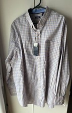 IZOD Advantage Performance Men  s 2XL Button Down Long Sleeve NWT 60