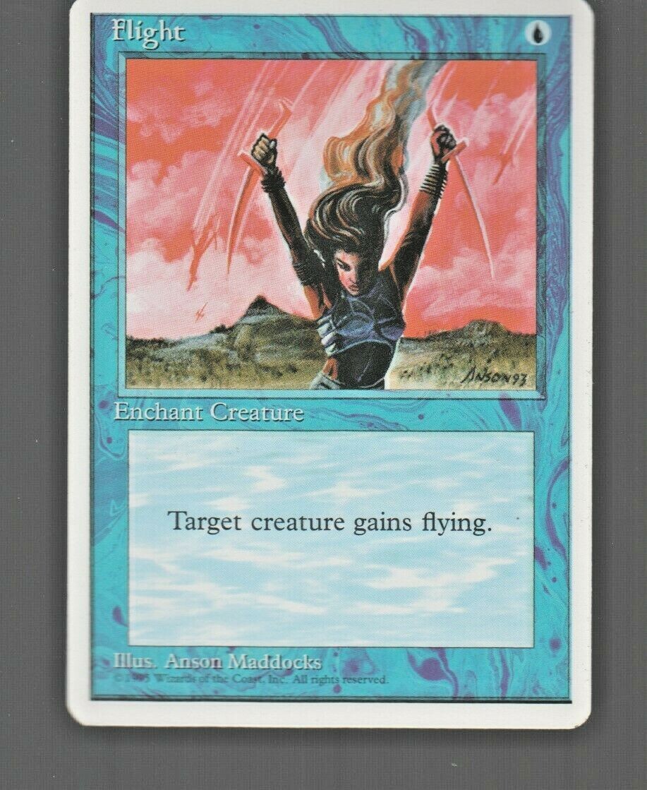 Flight  1995 Magic The Gathering 4th Edition #72 
