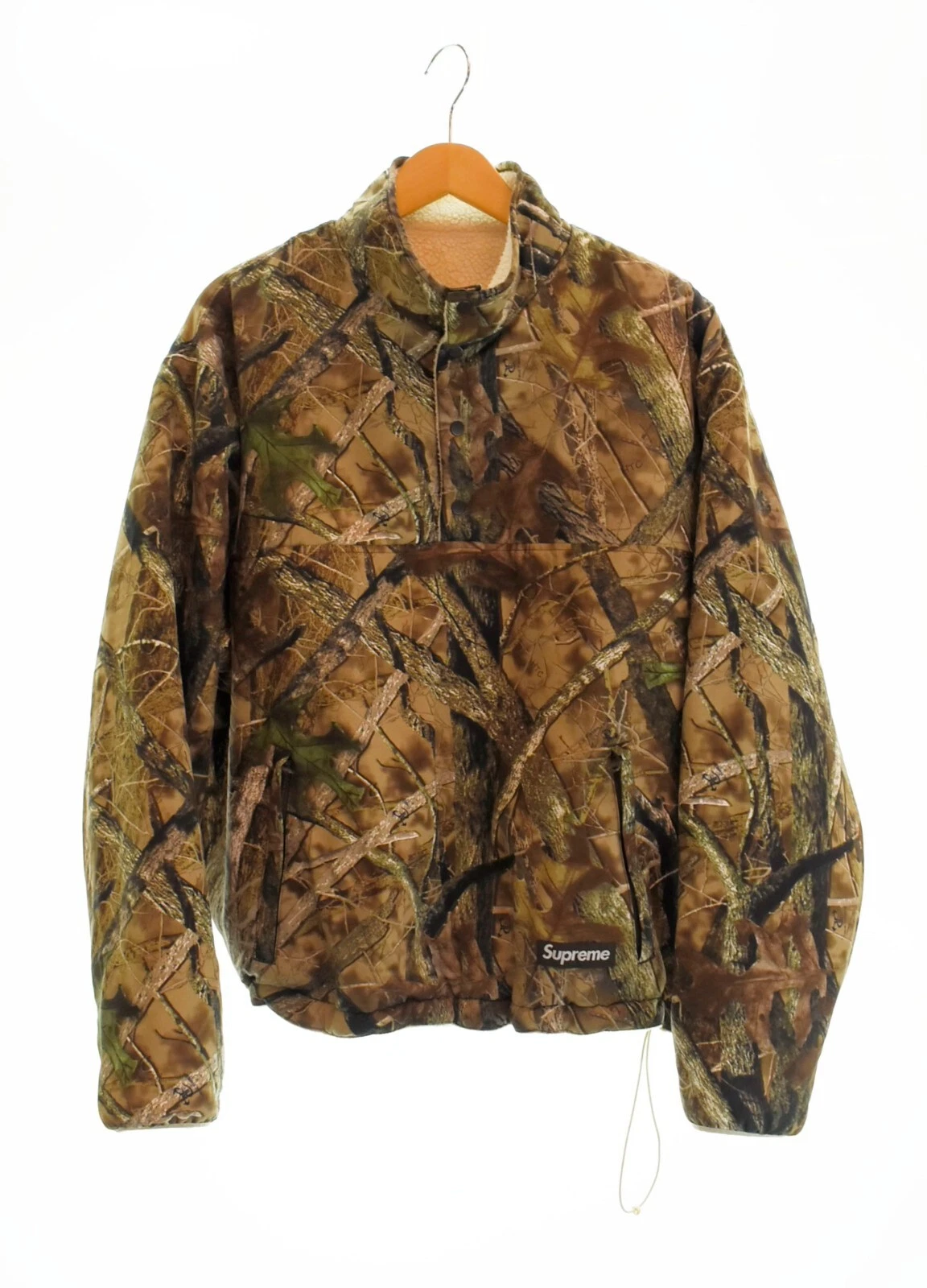 Supreme 24FW Polartec Shearling pull réversible veste camouflage multicolore M
